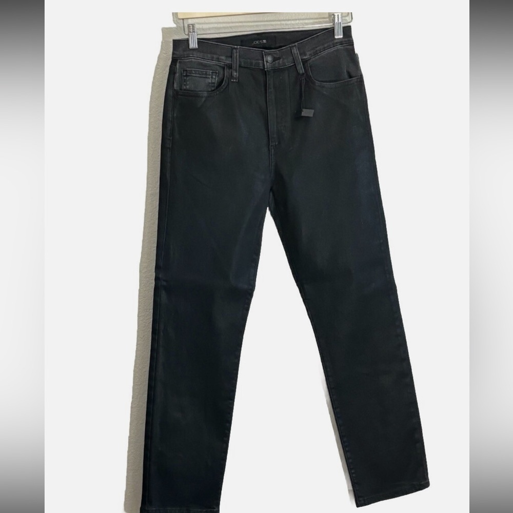 JOE'S Woman SEDNA High Rise Straight Ankle Coated Two Tone Jeans Size: 25